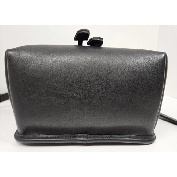 Coach Black Leather Backpack main image 4